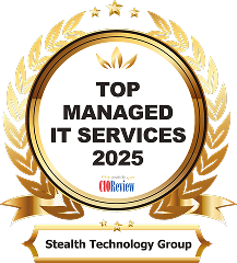 CIOReview Top Managed IT Services 2025 badge